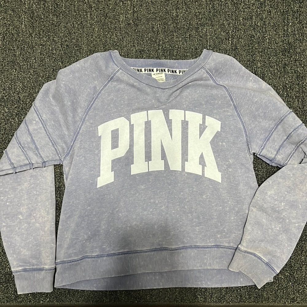 PINK purple sweater large